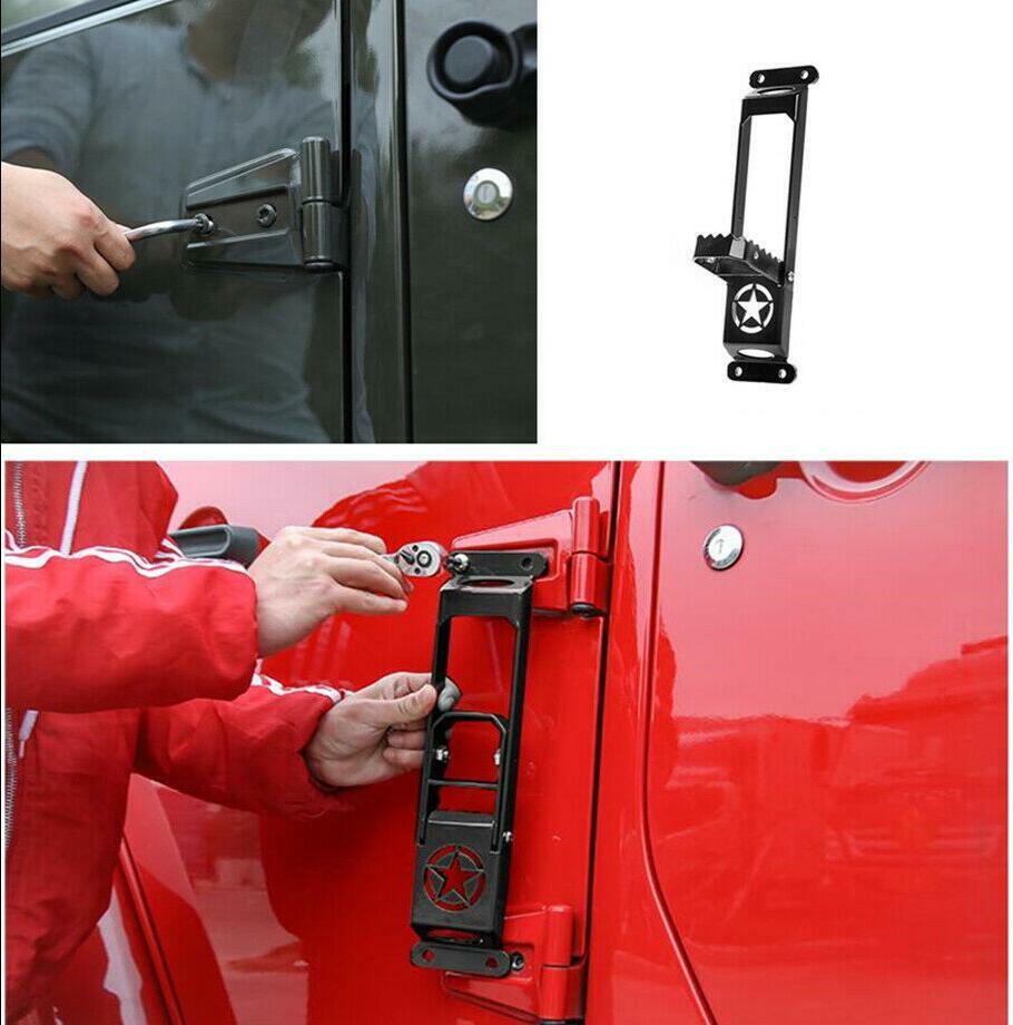 Folding Car Roof Foot Pedal Ladder Accessories For 2020-2022 for Jeep Gladiator JT