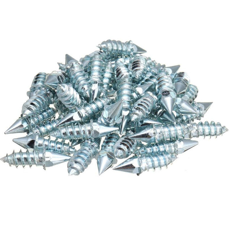 50Pc Car 27mm Winter Anti-Slip Snow Tire Screw Nail Wheel Tyre Tire Spike Stud