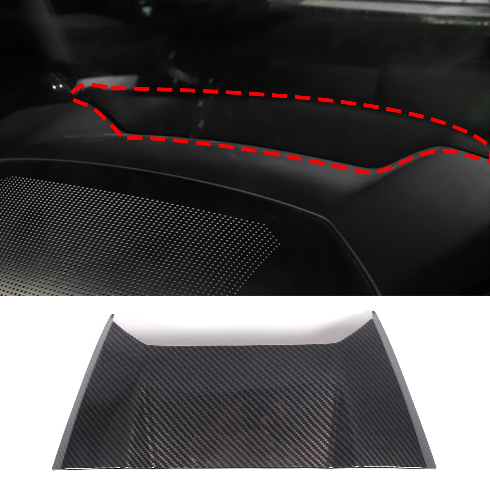 Carbon steel tailgate antenna pole bracket suitable for FJ Cruiser 2007-21- v