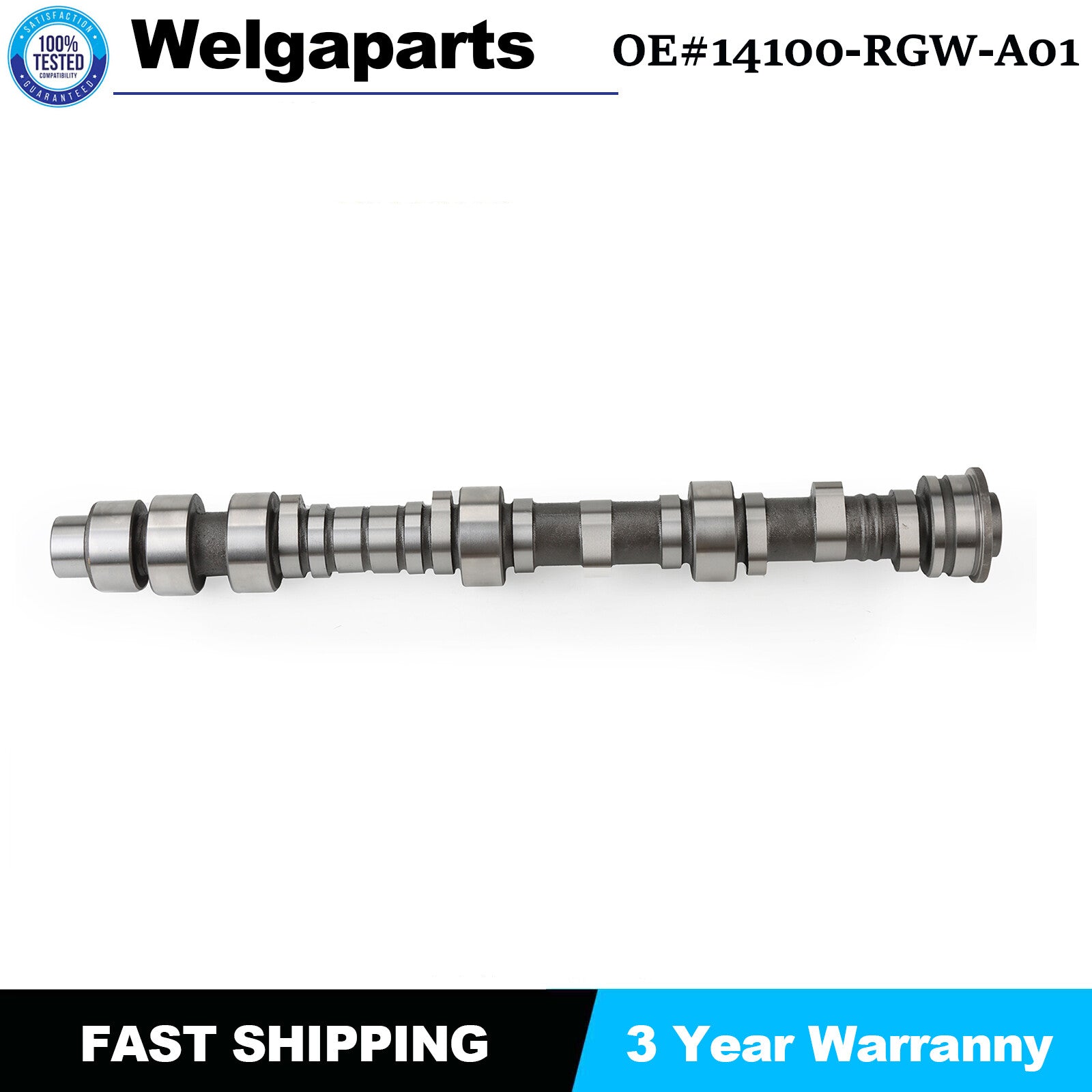 1PC 14100-RGW-A01 for Honda Pilot for Honda Odyssey 3.5L V6 New Front Camshaft