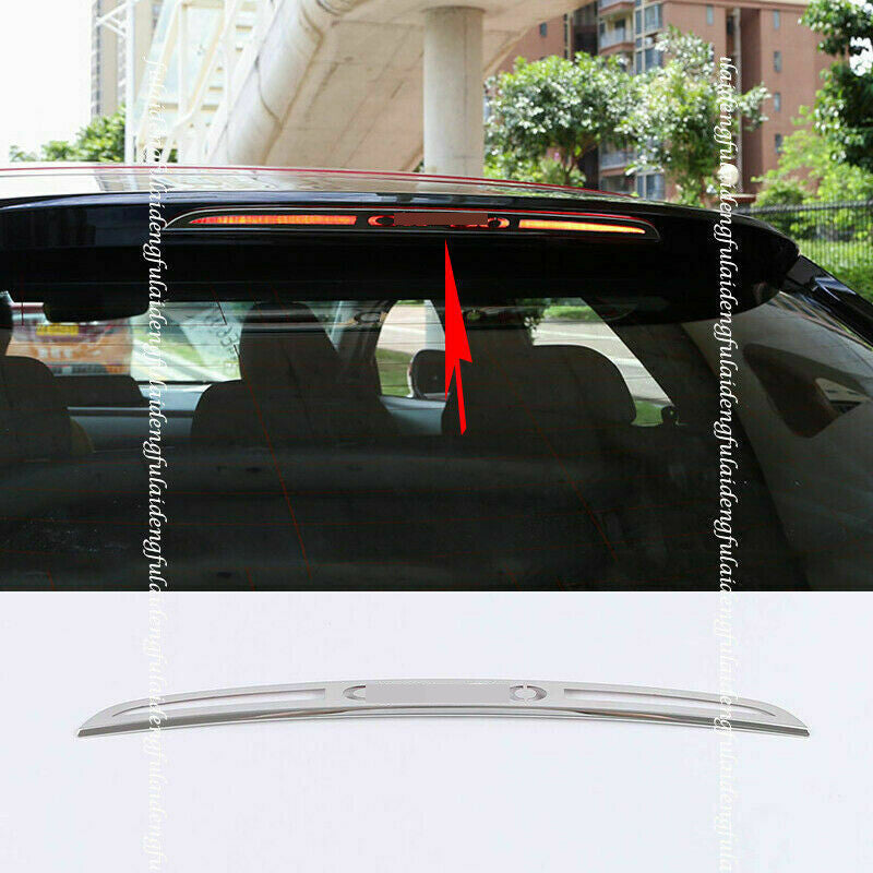 For Highlander 2020-22 Carbon Fiber Rear Bumper Fog Light Lamp Cover Trim v