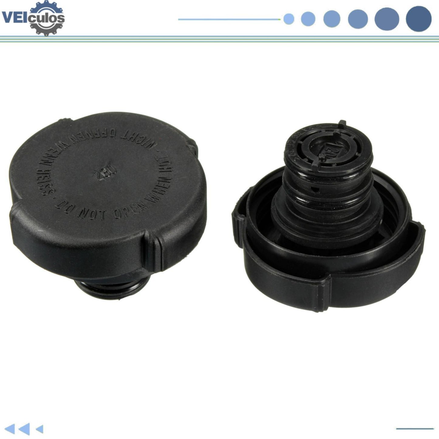 Radiator Coolant Reservoir Expansion Tank Cap for BMW E46 E38 E39 17111712669