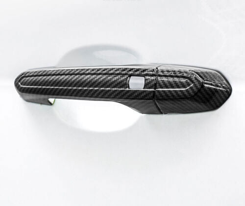 8P for Cadillac ATS XT4 XT5 XT6 CT6 XTS Carbon Fiber Side Door Handle Cover Trim