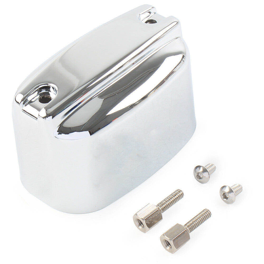 for Harley Touring Electra Glide 1999-07 Rear Brake Master Cylinder Cover Chrome