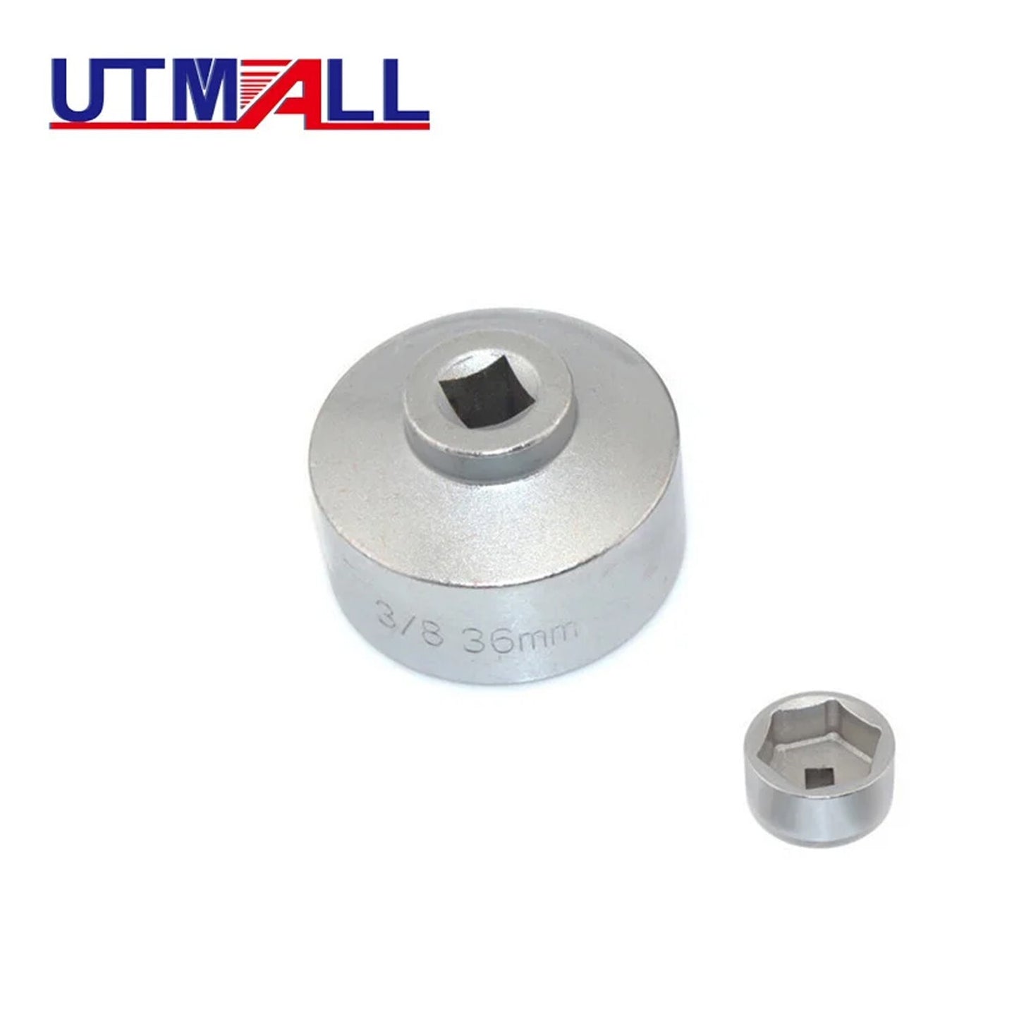 36mm oil filter socket wrench 3/8 inch drive cap remover low profile garage