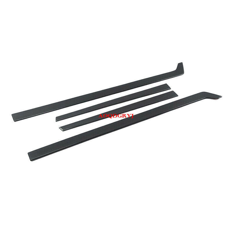 for Honda Crv Cr-v 2017-2022 Carbon Fiber ABS Side Door Body Molding Strip Trim