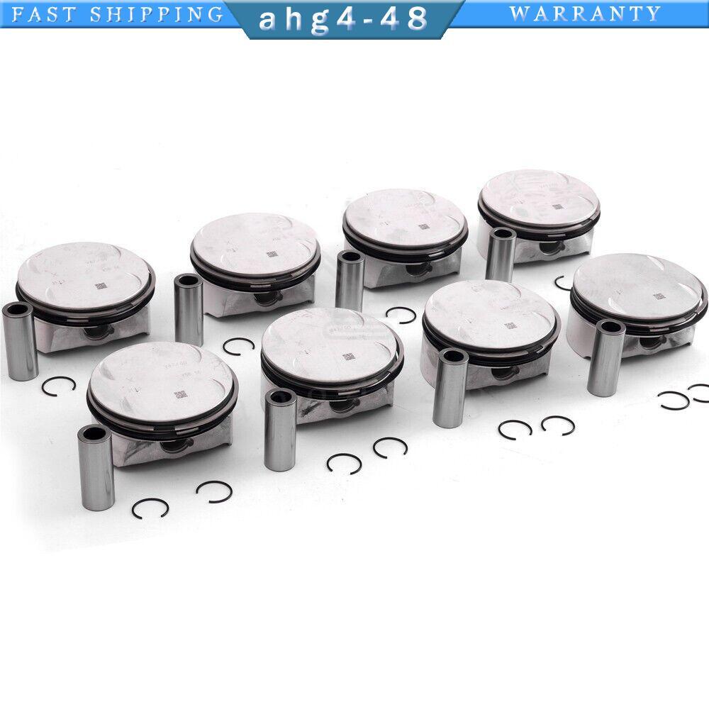 8-Piece Piston Ring Set for W212 W221 GL550 E500 S550 M273 V8 5.5-