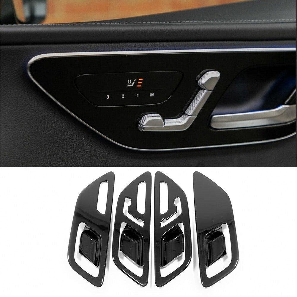For 2023 for Mercedes-Benz C-Class Car Accessories Inner Door Handle Bowl Cover Trim