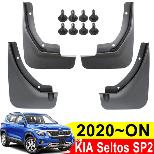 Car Set Mudguard Mud Flaps Splash Guard Fender for Kia Seltos SP2 2020 2021 2022 Q