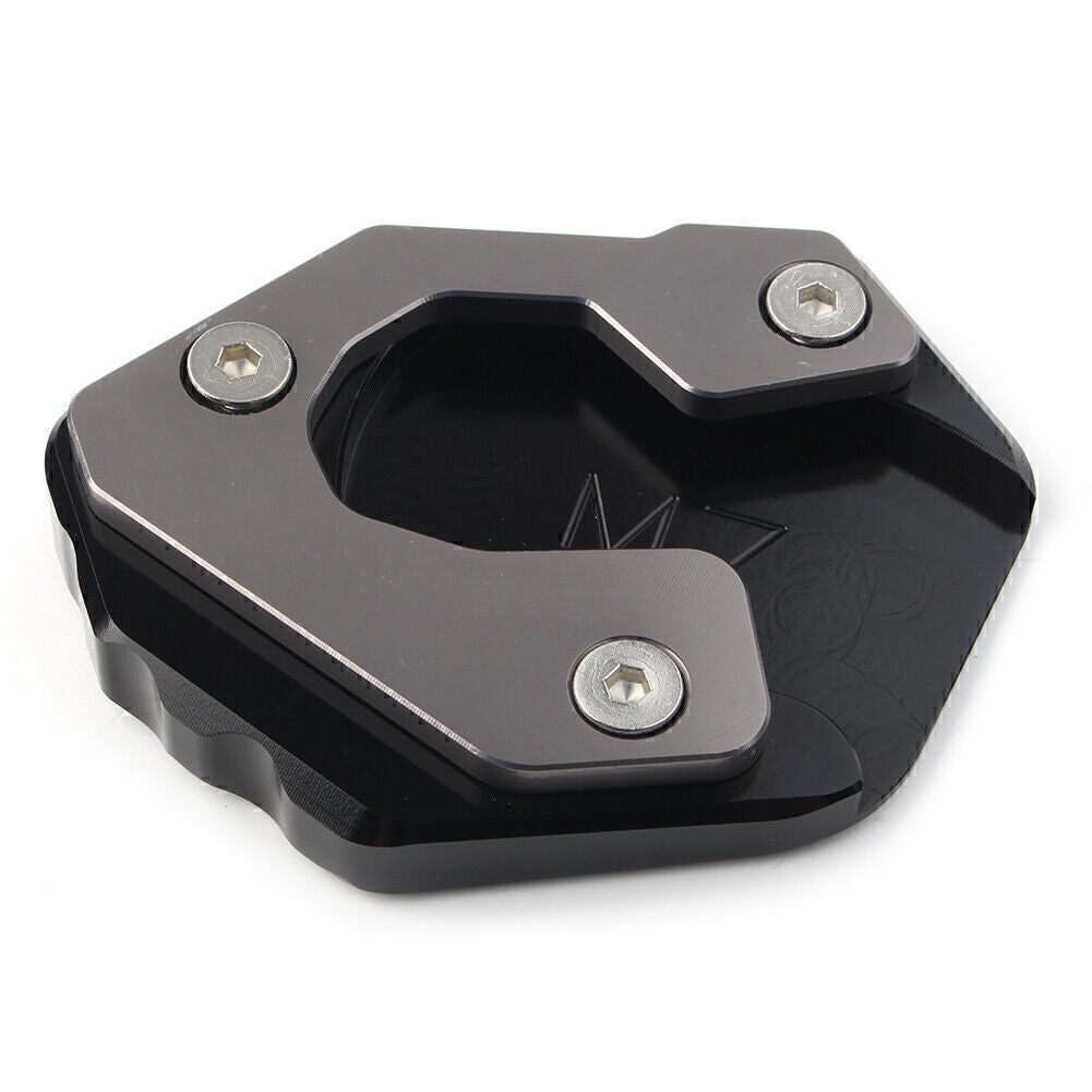 Motor Kickstand Side Stand Extension Plate Pad Fit for Yamaha MT-07 FZ-07 Titanium Q