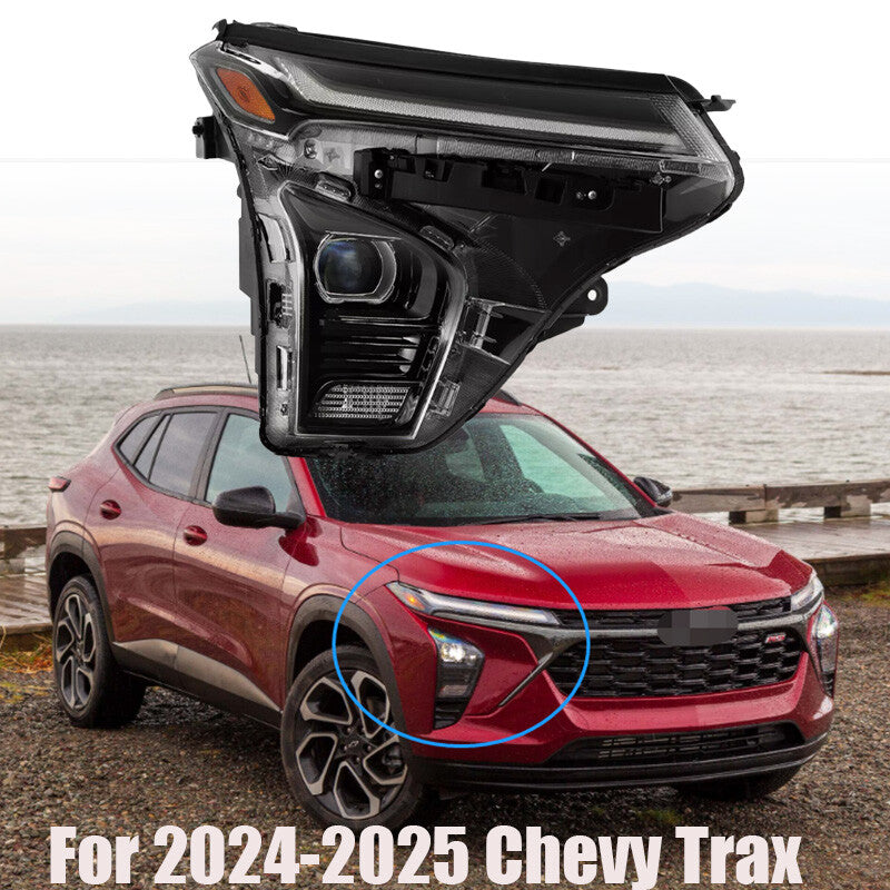 For 2024-2025 for Chevy Trax LED DRL Projector Headlight Headlamp Passenger Side n