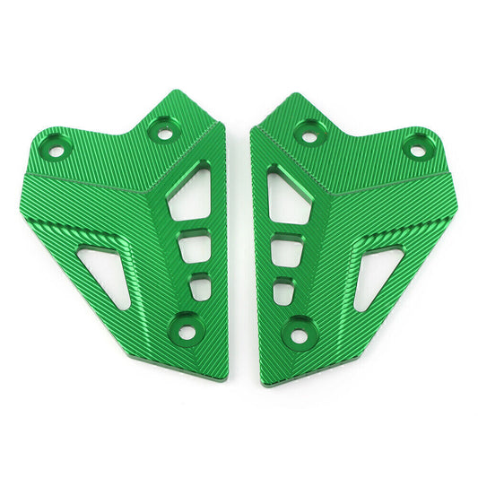Rear Foot Rest Foot Peg Heel Guard Cover Fit for Kawasaki Z900 2017-2019 Green