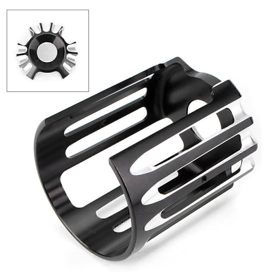 Black Oil Filter Cover Cap fit for Harley Touring Road King Street Glide Motorcycle Q