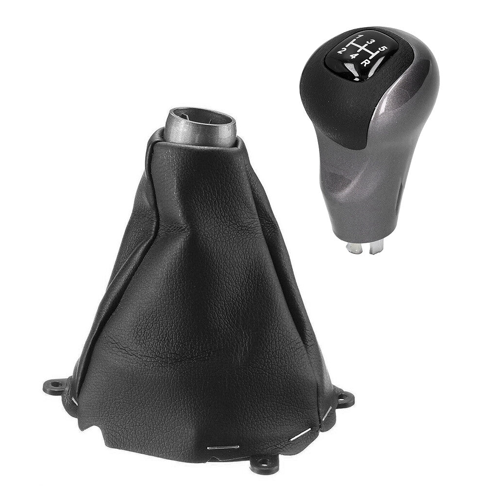 5 Speed Manual PU Gear Shift Knob & Boot for Honda for Civic DX EX LX 2006 -2011 Q