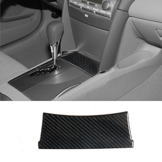Carbon Fiber Interior Under Storage Box Cover Trim for Toyota for Camry