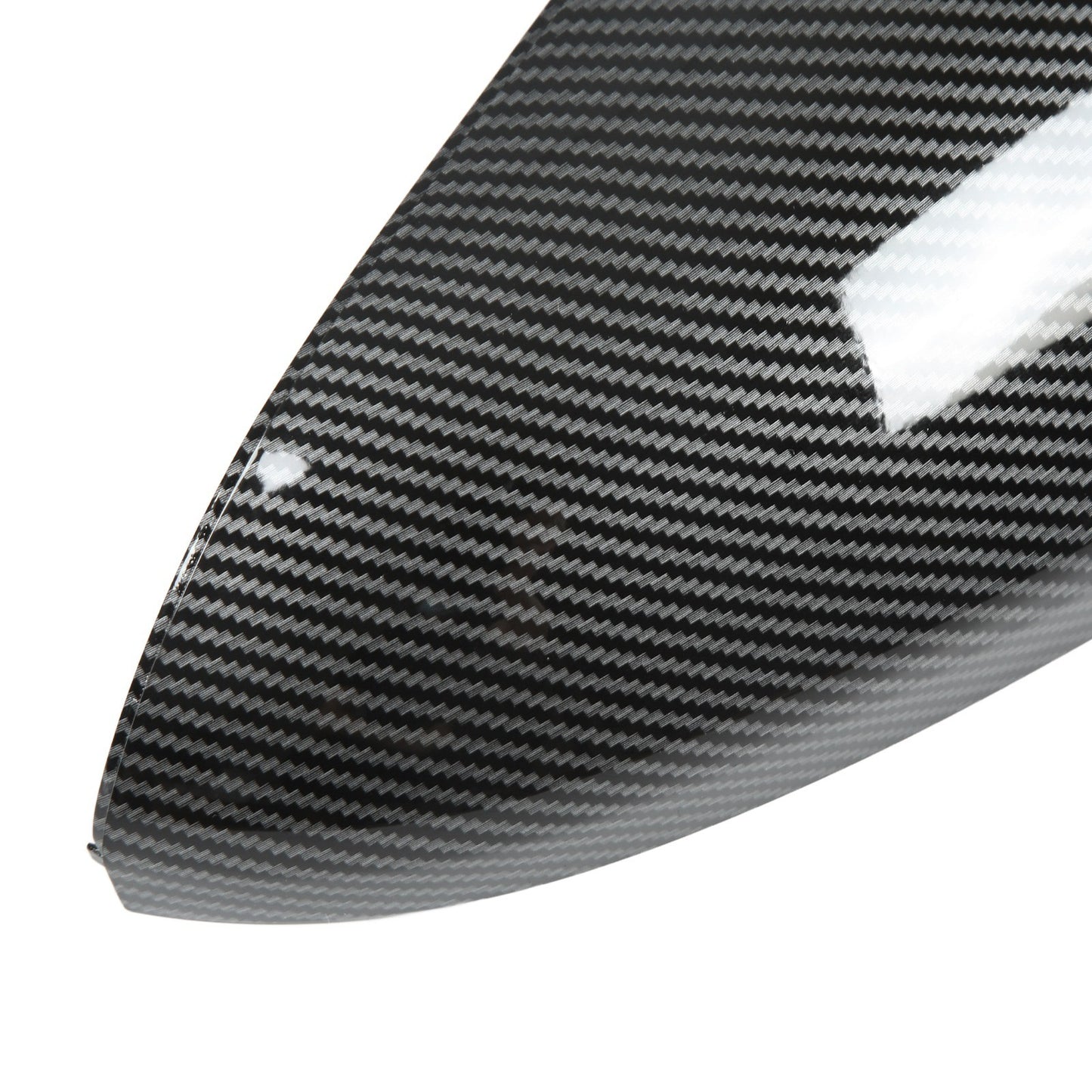 Rearview Mirror Cover 2pcs Door Mirror Left Right Carbon Fiber