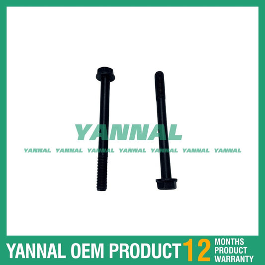 One set of cylinder head bolts is suitable for Isuzu D201 excavator engine parts.
