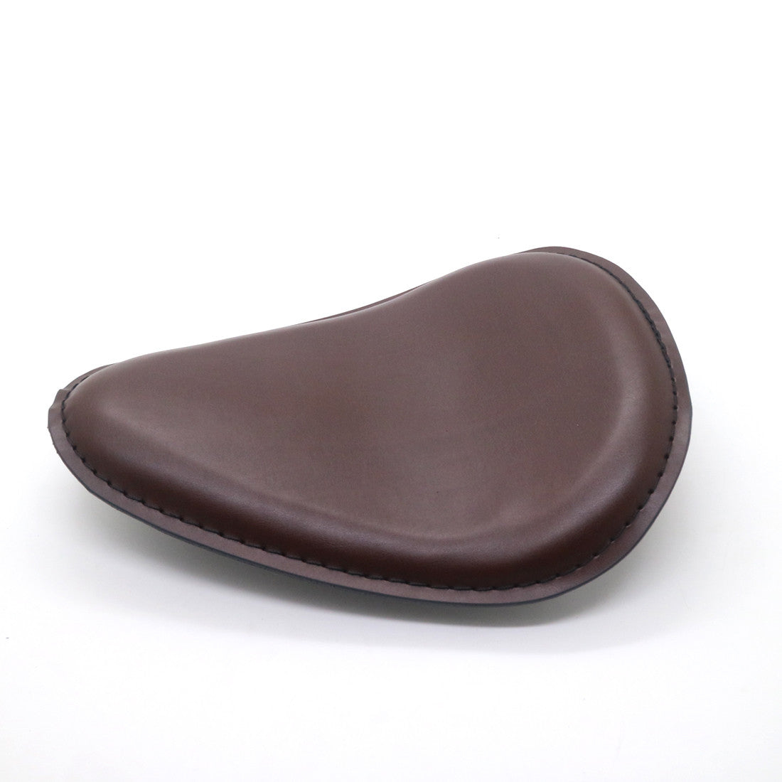 Brown PU Leather Solo Drive for Seat Spring  Bracket for Harley for Honda for Suzuki Custom Q