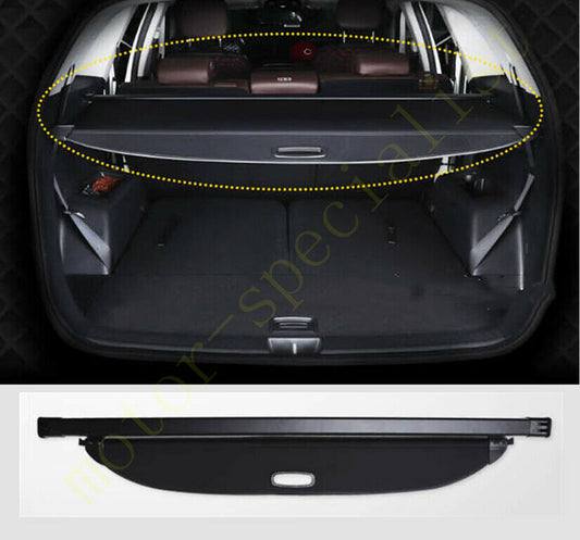 Rear Trunk Cargo Cover Black Security Shield Shade for Hyundai Palisade2020-2024