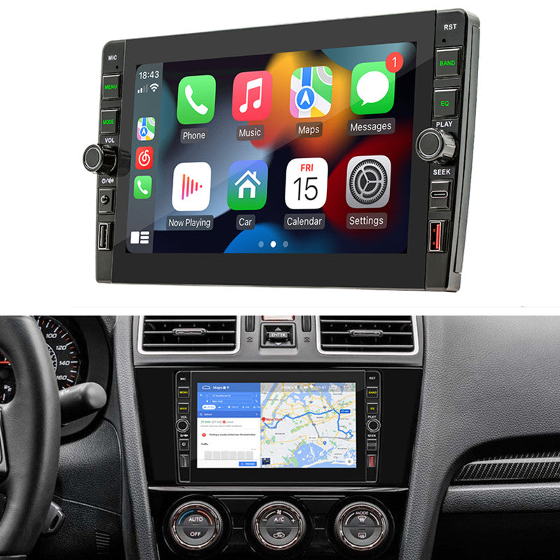 8in Android 12 For Apple Carplay Car Stereo Radio GPS Navigation WiFi 2Din 2+32G