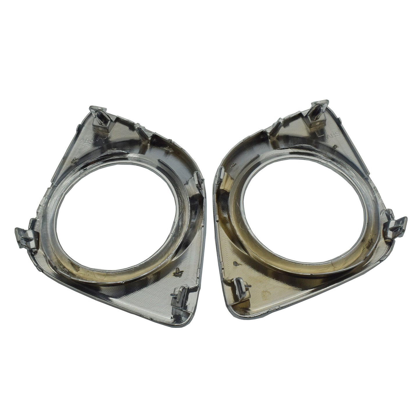 Front bumper fog light housing cover insert LH right grip 2 chrome pieces suitable for Venza 09-12- n