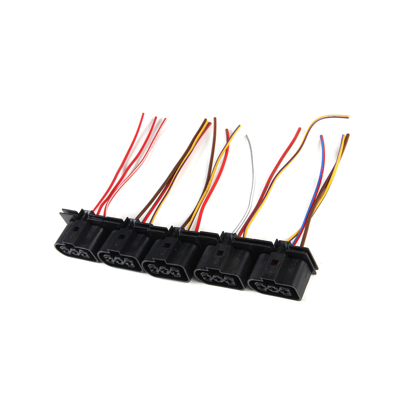 5* Electric Cooling Fan Plugs Pigtails Kit Fit for VW for Golf GTI MK4 #1J0906233# Q
