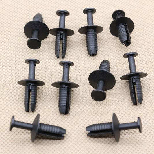 10-piece set of bumper rocker arm molding clip-on fixing rivets suitable for BMW 511908077