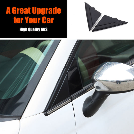 Side mirror triangular panel cover trim for Fiat 500 2010 - 2025 n
