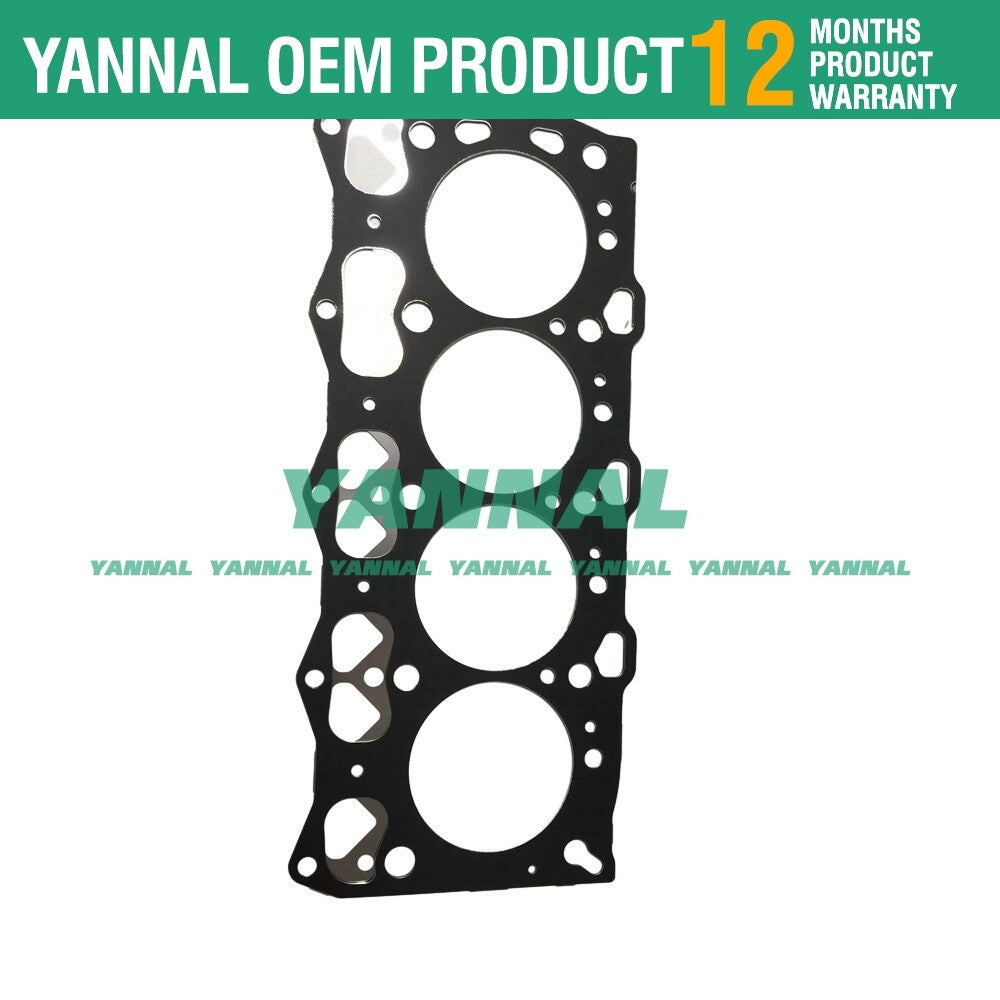 4LE1 cylinder head gasket suitable for ISUZU EX55 ZX55UR ZX55 excavator engine repair -