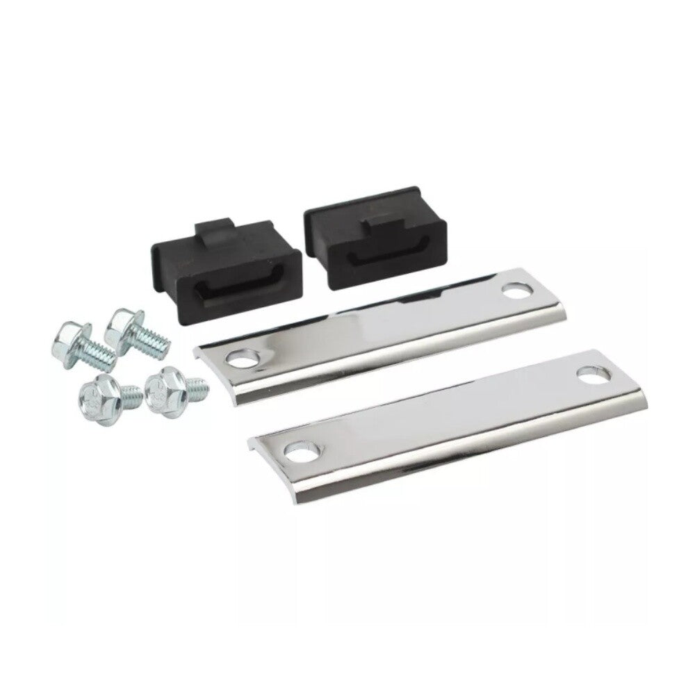 Chrome Muffler Supports Hanger Bracket Kit Fit for Harley CVO Road Glide Touring