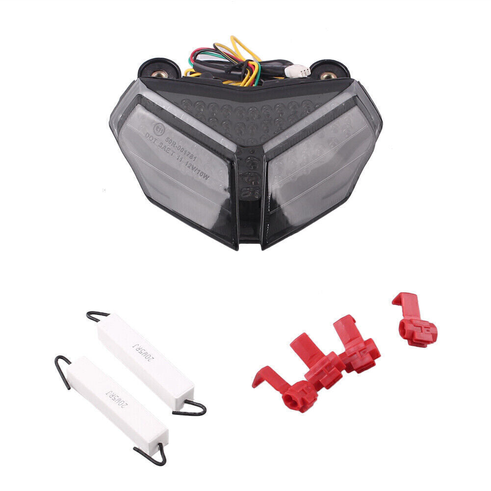 Smoke LED Tail Light Turn Signal Lamp for DUCATI 1098 R S 2007 2008 2009 2010