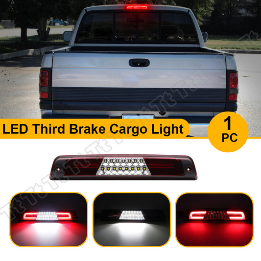 Suitable for 1994-2002 for Dodge for Ram 1500 2500 3500 LED third brake light and taillight cargo light. Q