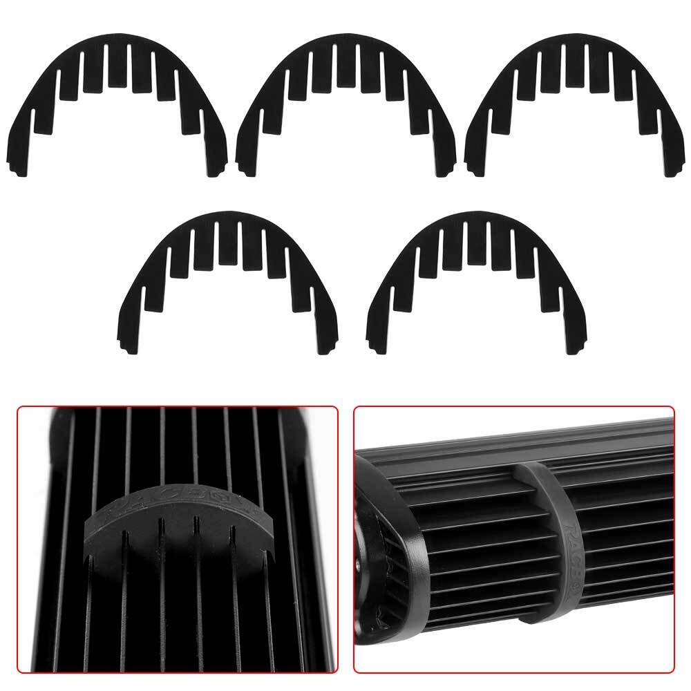 5X LED Light Bar Rubber Noise Isolator Dampener Silencer Resonance Damper 8Sinks