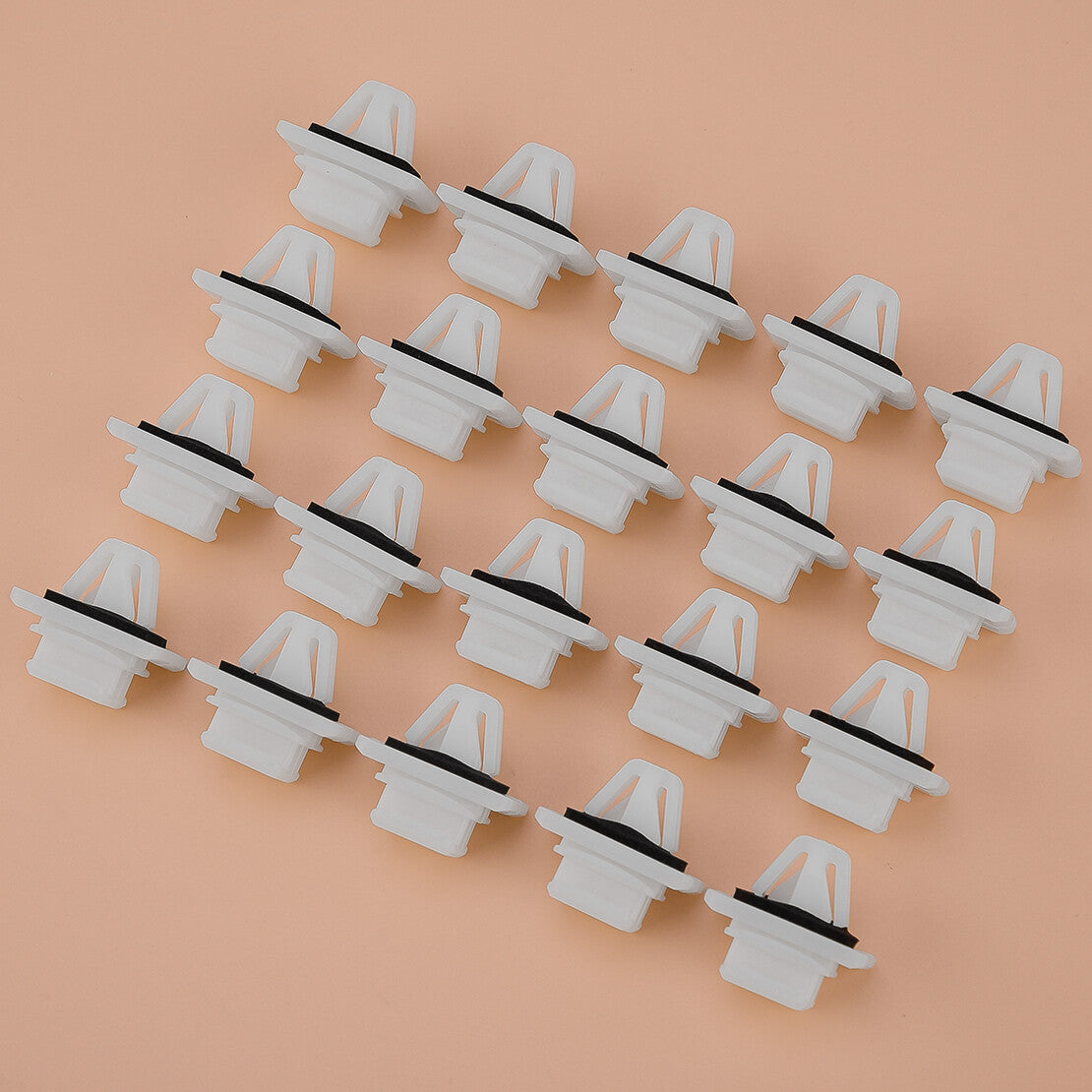 20pcs Tailgate Lower Spoiler Rivet Retainer Trim Molding Clip Fit for for Honda New v