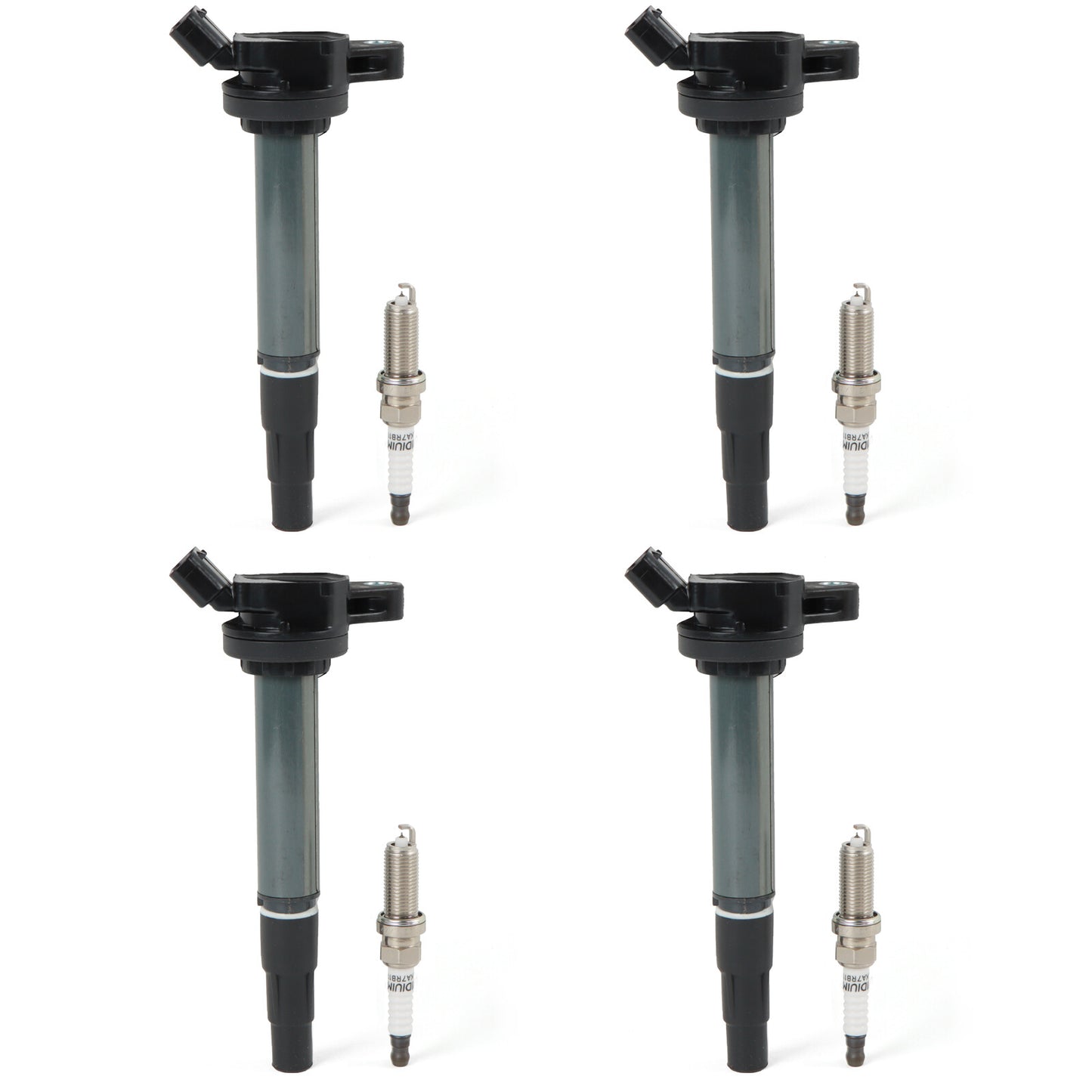 4Ignition Coils+Iridium Spark Plugs for Corolla Prius Matrix for Scion UF619 n