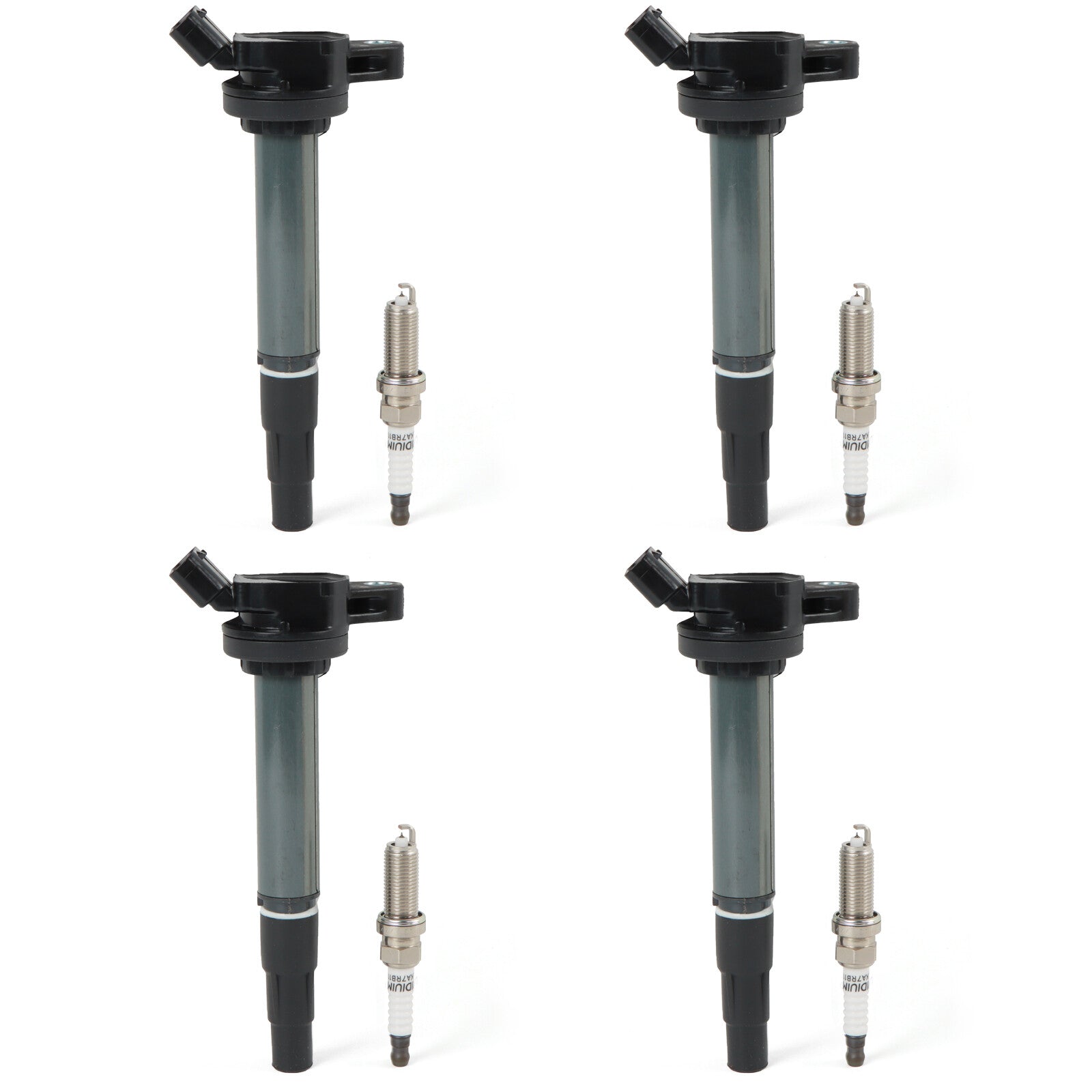 4Ignition Coils+Iridium Spark Plugs for Corolla Prius Matrix for Scion UF619 n