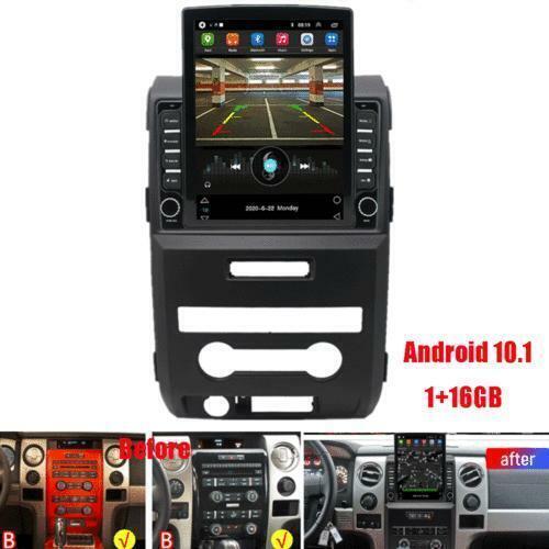 9.7 Vertical Screen For 09-12 F150 Android 10.1 Stereo Radio Player GPS Navi FM