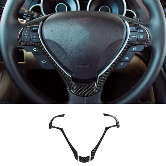 Red Carbon Fiber CD Player Frame Panel Trim Cover for Audi A4 S4 2005-2008 v