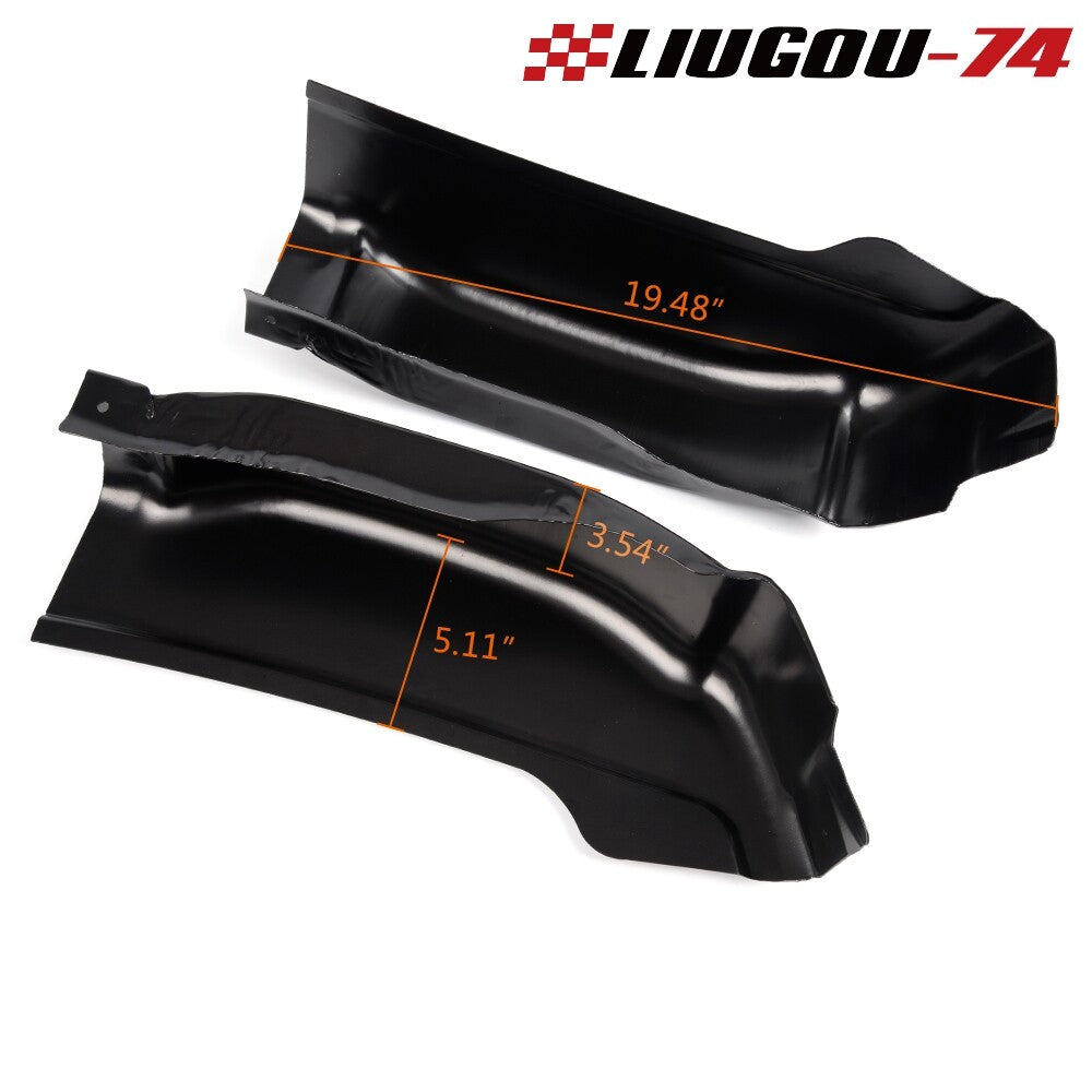 Pair of Cab Corners Fits 1999 - 2007 for Silverado for GMC for Sierra Extended Cab - v