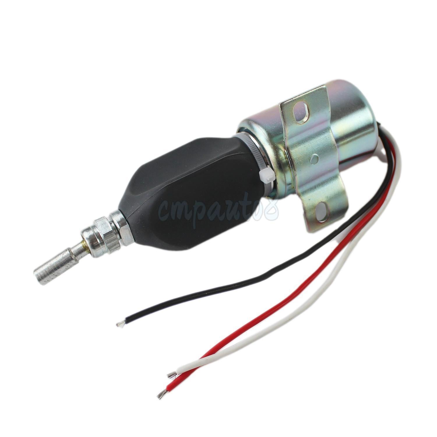 24V Fuel Shutoff Solenoid For Komatsu PC75US-3 4D95 4D102 SA-4269-24 6008157550