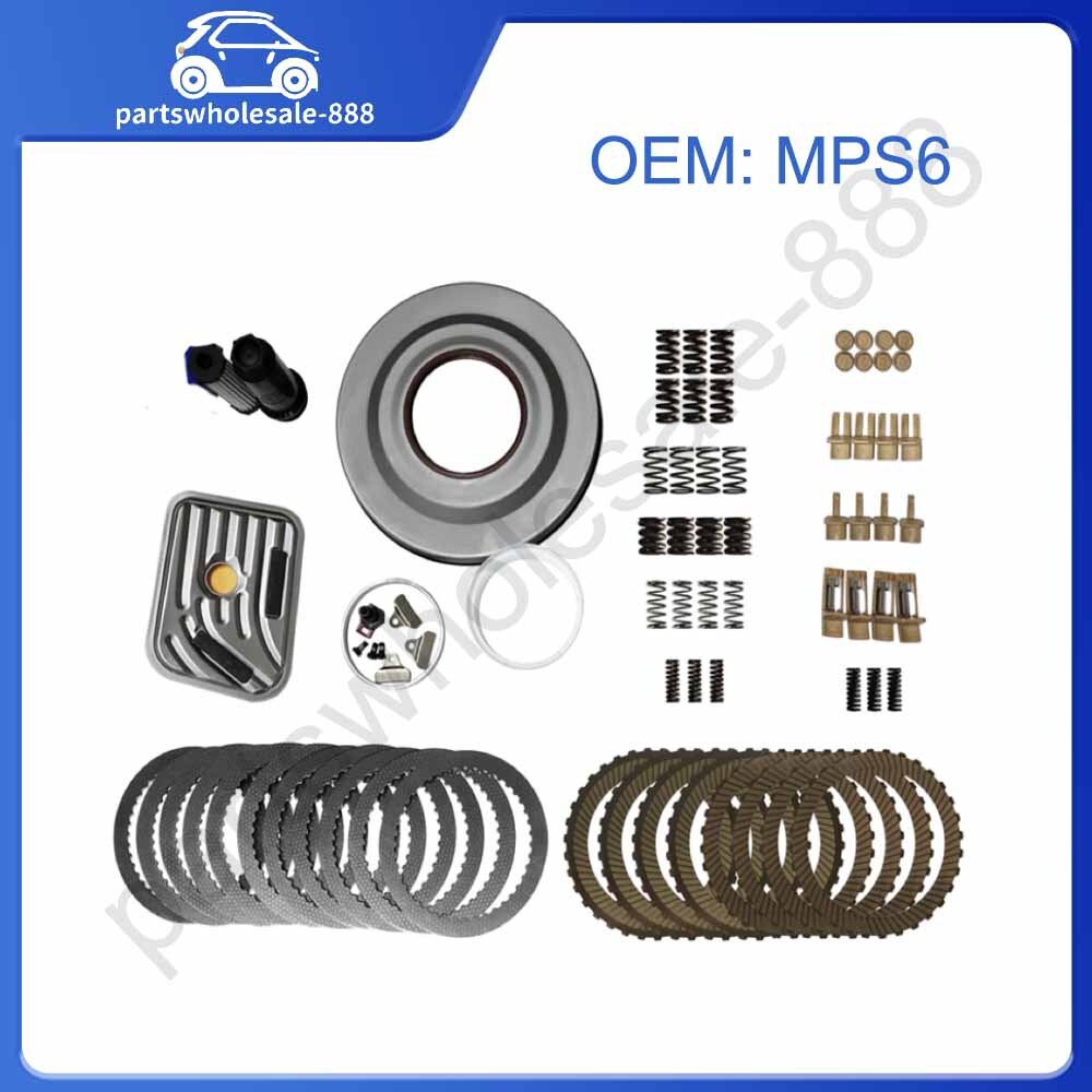 MPS6 6DCT450 Transmission Master Overhaul Clutch Repair Kits Fit for Ford Mondeo