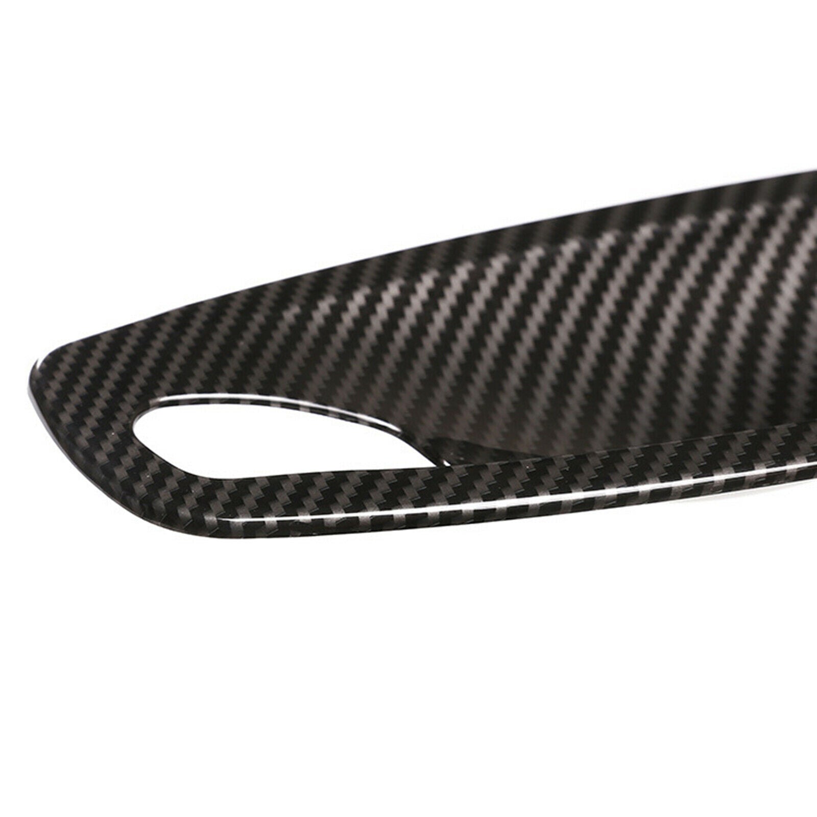 2pcs carbon fiber type door handle cover for BMW E81 E82 E87 E88 2007-2011