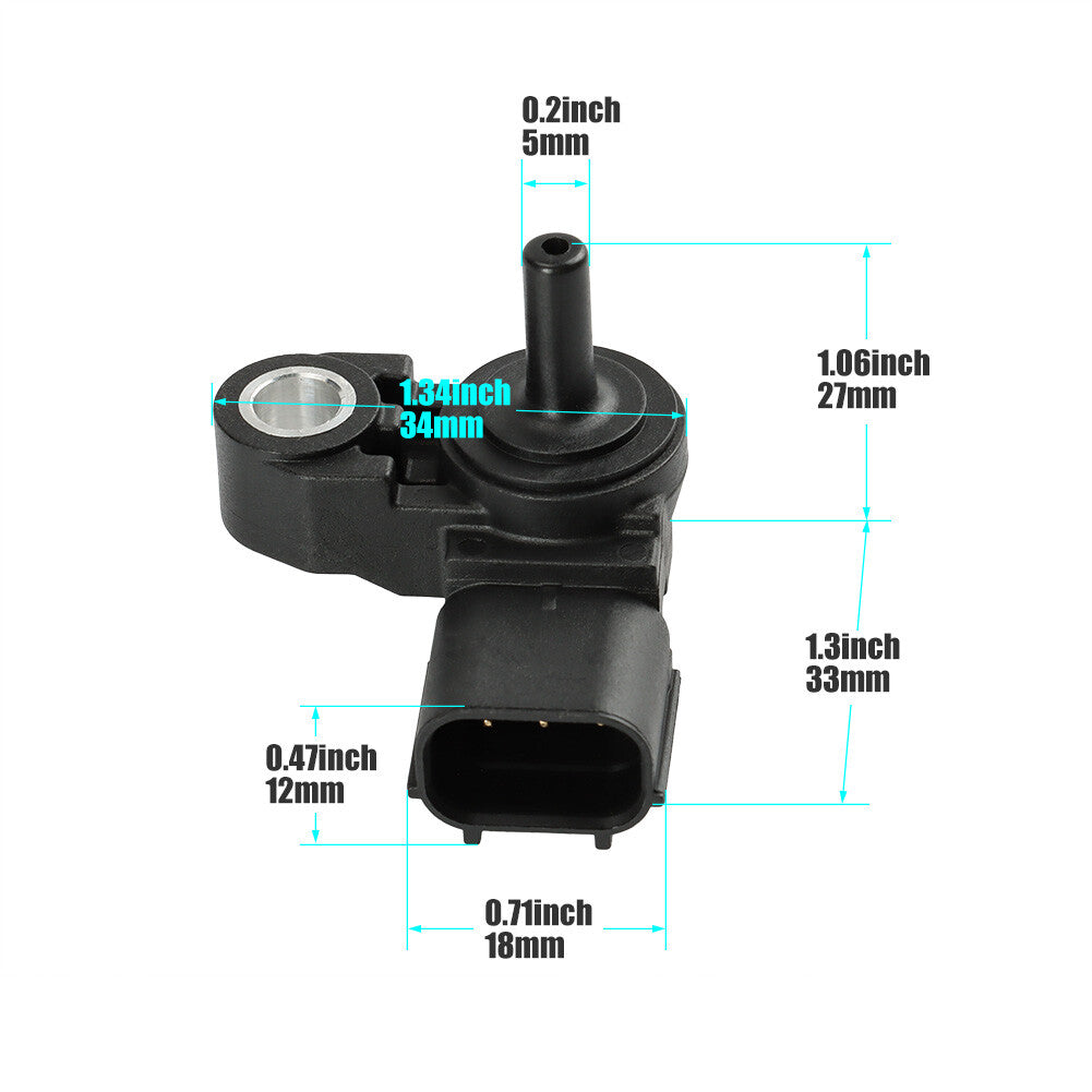 2PCS Map Mass Air Flow Pressure Sensor 55241571A for Ducati 1299 Panigale 15-17 Q