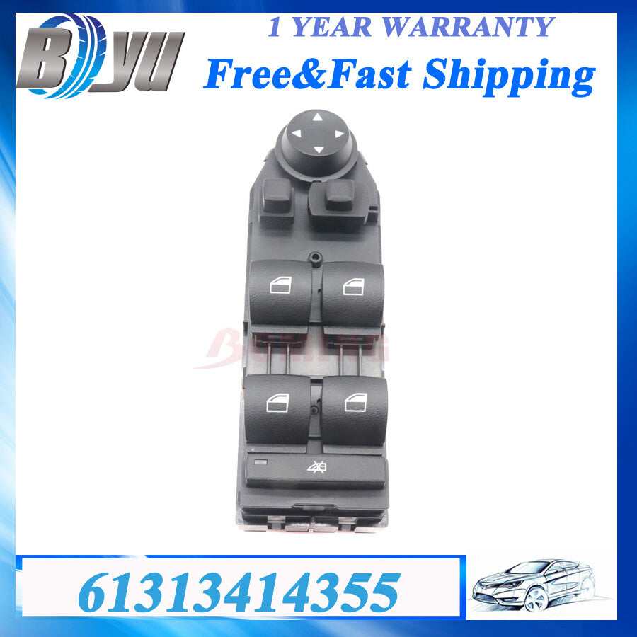 For 2004-2010 for BMW E83 Master Power Window Control Switch Front Left 61313414355