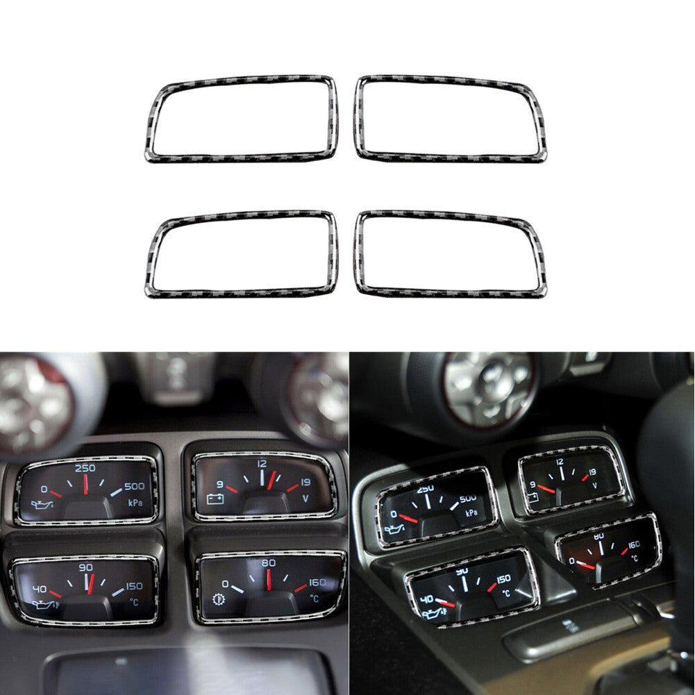 Front Door Handle Panel Cover Sticker Carbon Fiber Trim for ACURA TL 2009-2014 v