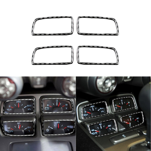 Front Door Handle Panel Cover Sticker Carbon Fiber Trim for ACURA TL 2009-2014 v