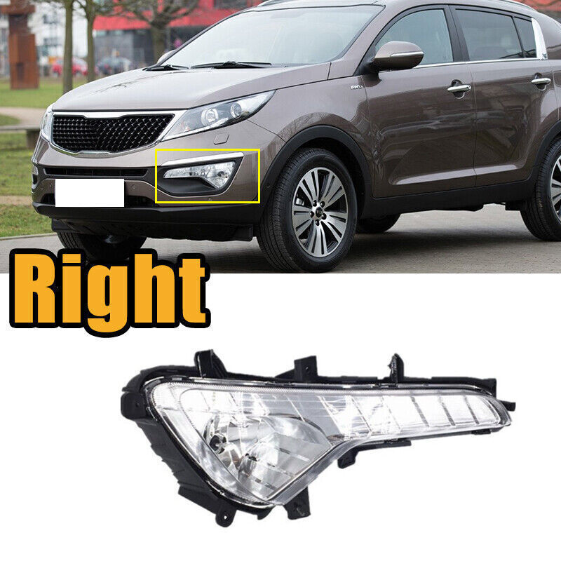 Right Fog Light Fog Lamp Daytime Running Light for Kia Sportage 2009-2014
