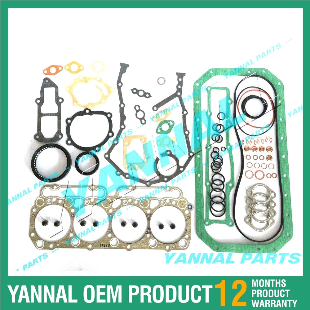 full gasket kit for Hino W04D 4009CC excavator engine parts -