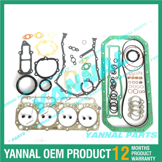 full gasket kit for Hino W04D 4009CC excavator engine parts -