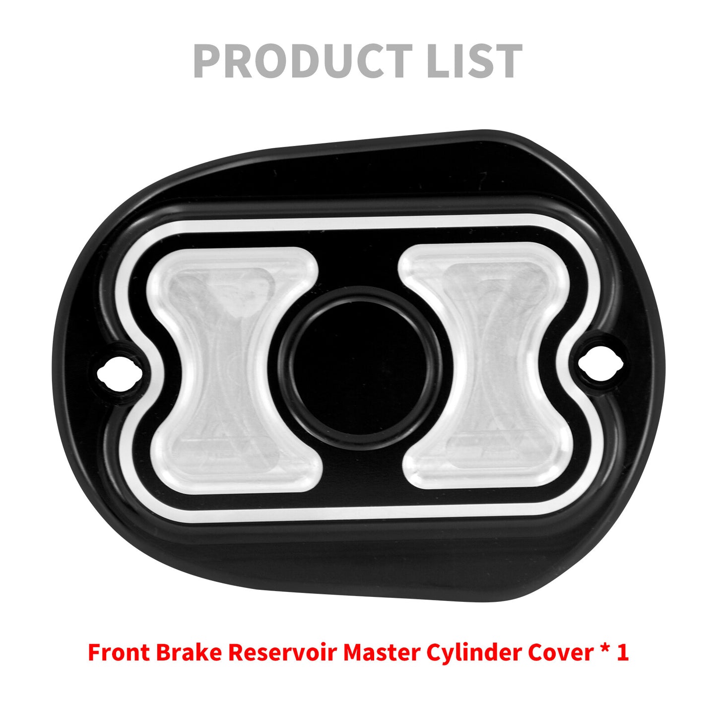 Brake Reservoir Master Cylinder Cover for Harley Sportster 883 1200 48 72 07-22
